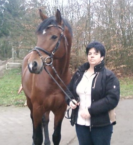 Christine Schmitz mit Chalabre II